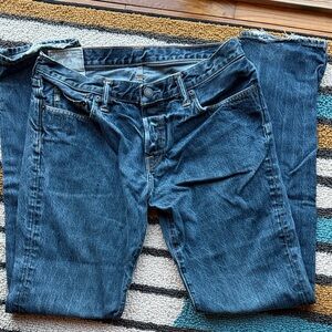 Abercrombie & Fitch- Classic Blue Denim Jeans, size 34/34